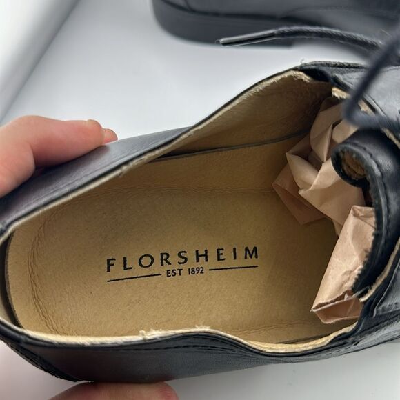 Florsheim men’s leather shoes sz 11 - Picture 4 of 5
